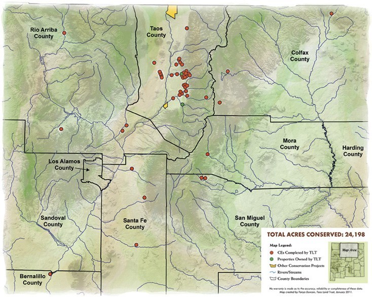Our Protected Land Taos Land Trust