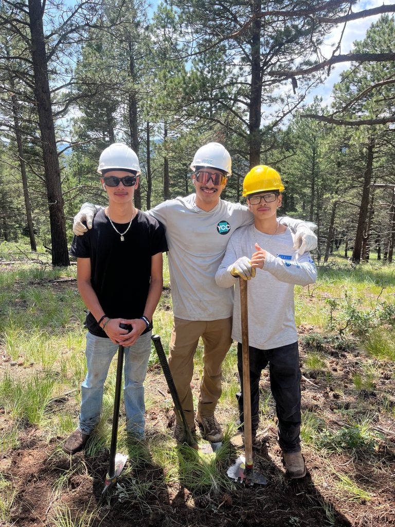 Youth Conservation Corp Conservation and Ecology Interns earn money while learning about ecology
